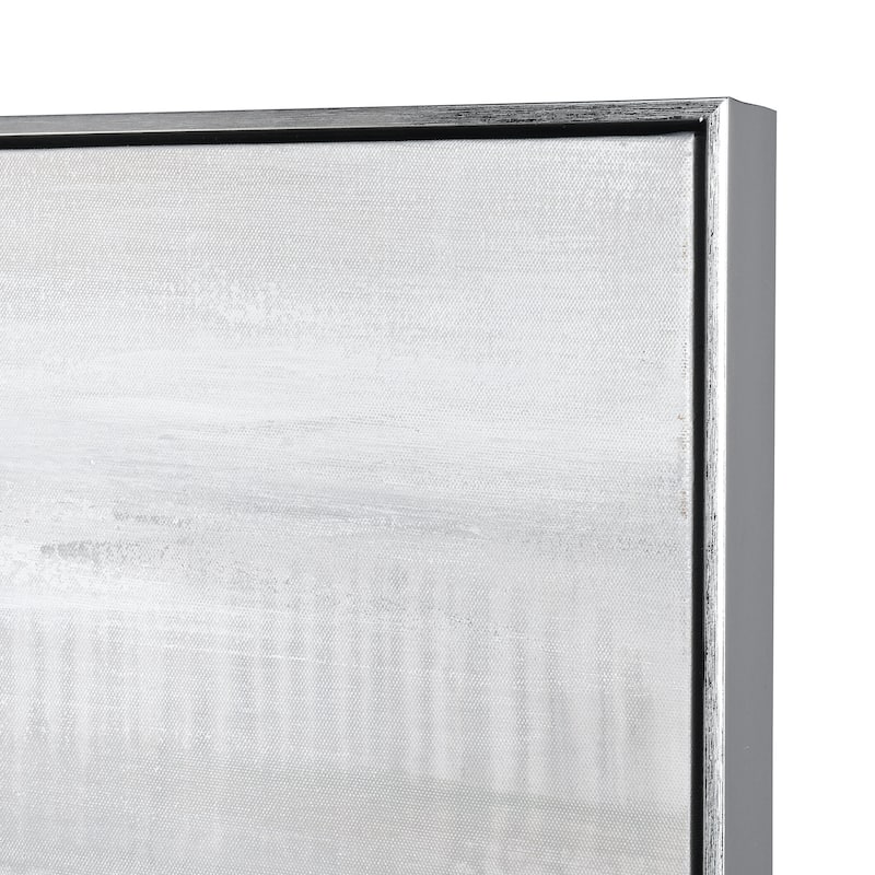 Elk Home Renew Gray Finish Fabric 55 Inch Wide Wall Art