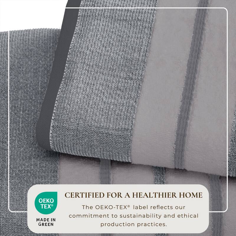 Linery & Co. Luxury Cotton Decorative Towel Set.