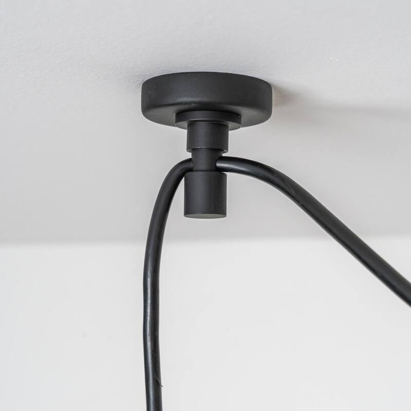 Hunter Redding Matte Black 1 Light Pendant - Industrial, Modern & Contemporary - Kitchen, Dining Room, Entryway, Laundry Room
