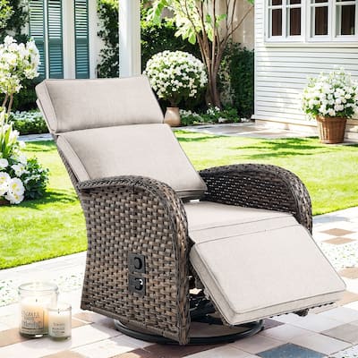Pocassy Versatile Outdoor Recliner Chair