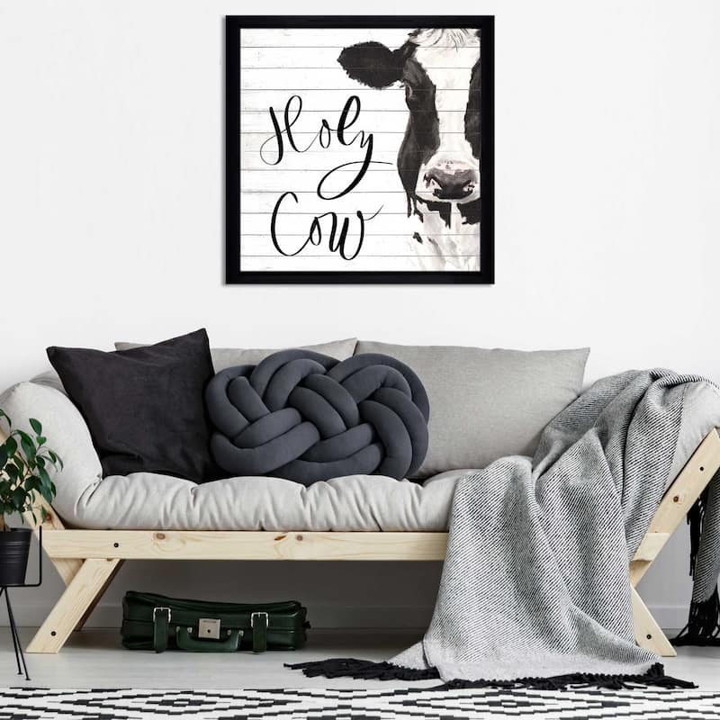 "Holy Cow" Print on Acrylic.