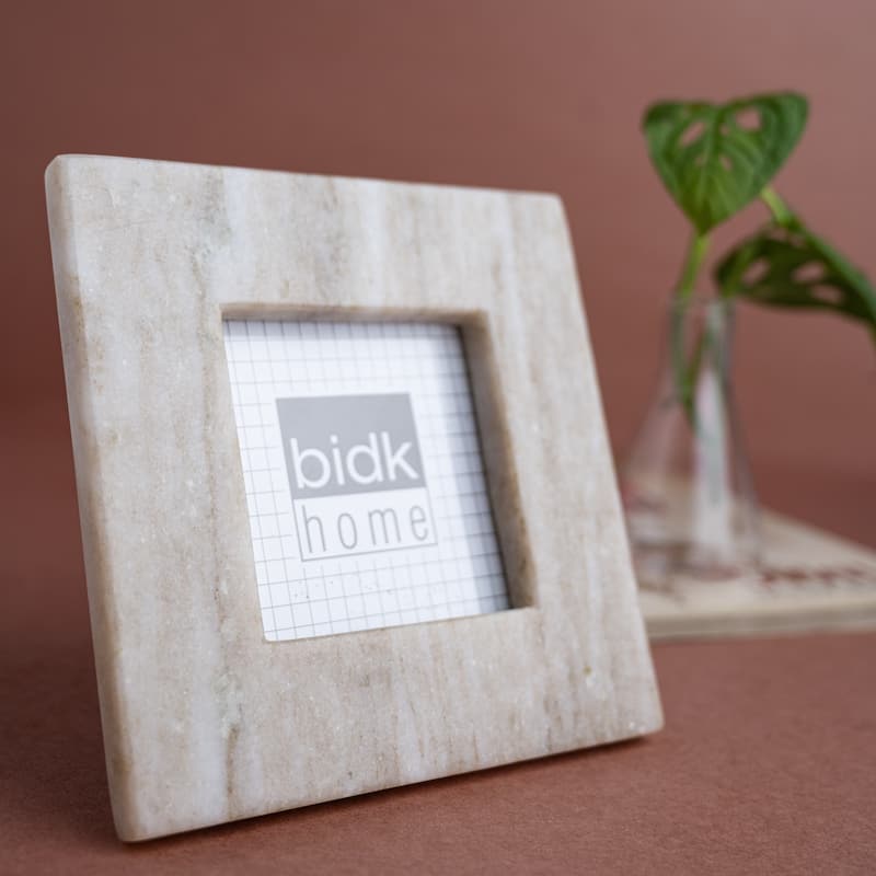 Brown Galaxy Marble Picture Frame
