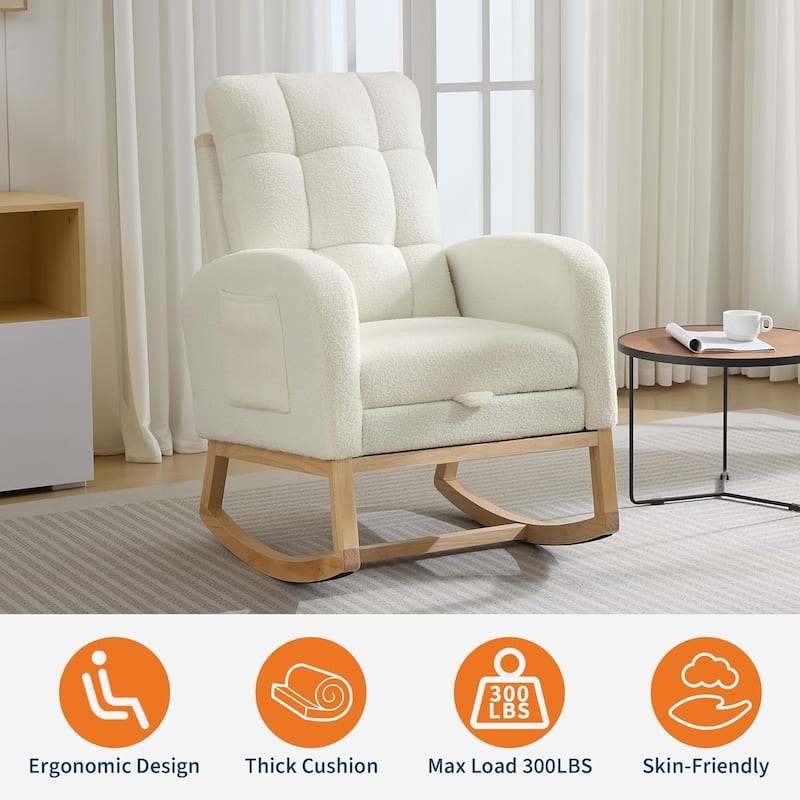Modern Nursery Rocking Chair