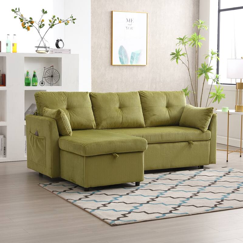 Modular Sectional Sofa L Shaped Modular Couch with Reversible Chaise