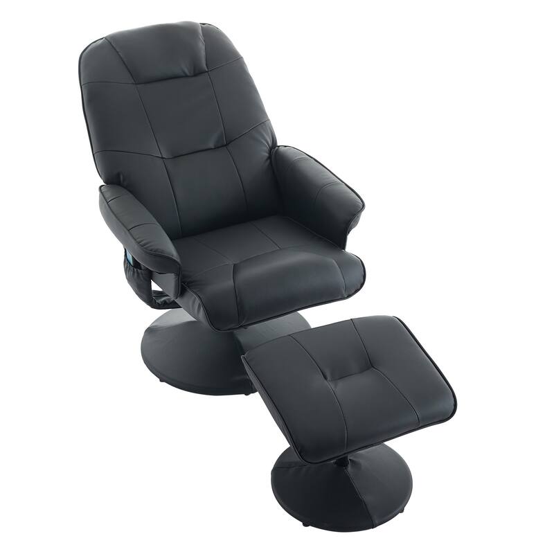 Comfortable Recliner Chair with Ottoman and Advanced Functions