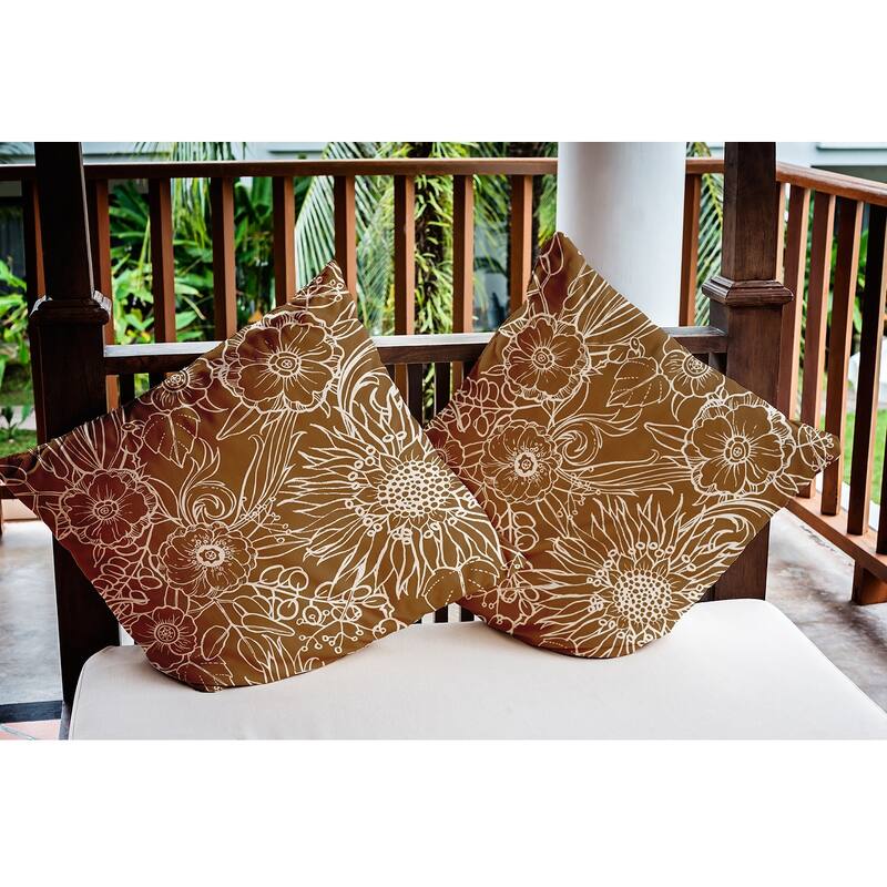 Zentangle Decorative Indoor/Outdoor Pillow