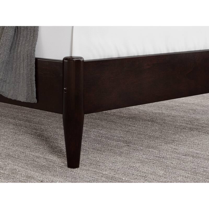 Becket Solid Wood Low Profile Platform Bed