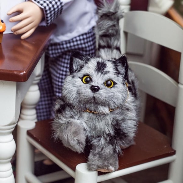 american girl grey cat