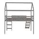 preview thumbnail 39 of 44, Twin Size House Loft Bed with Slide, Health and Comfort, White