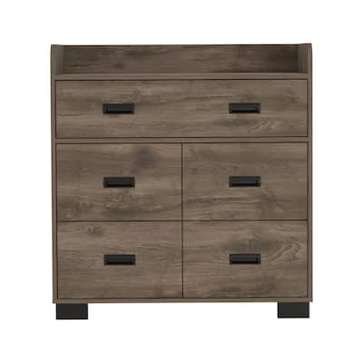 Dresser for Living Room ,Apartment, Bedroom, Dark Brown