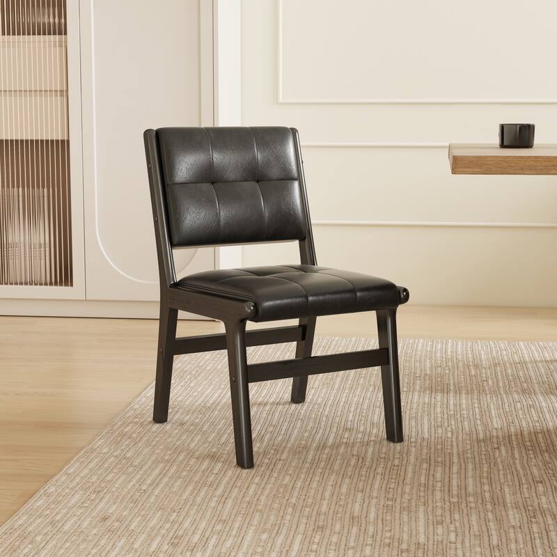 PU Dining Chair,Set of 2