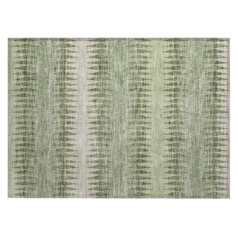 Machine Washable Indoor/ Outdoor Chantille Contemporary Rug