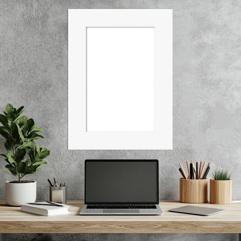 Amanti Art Basic Black Framed Dry Erase Magnetic Board