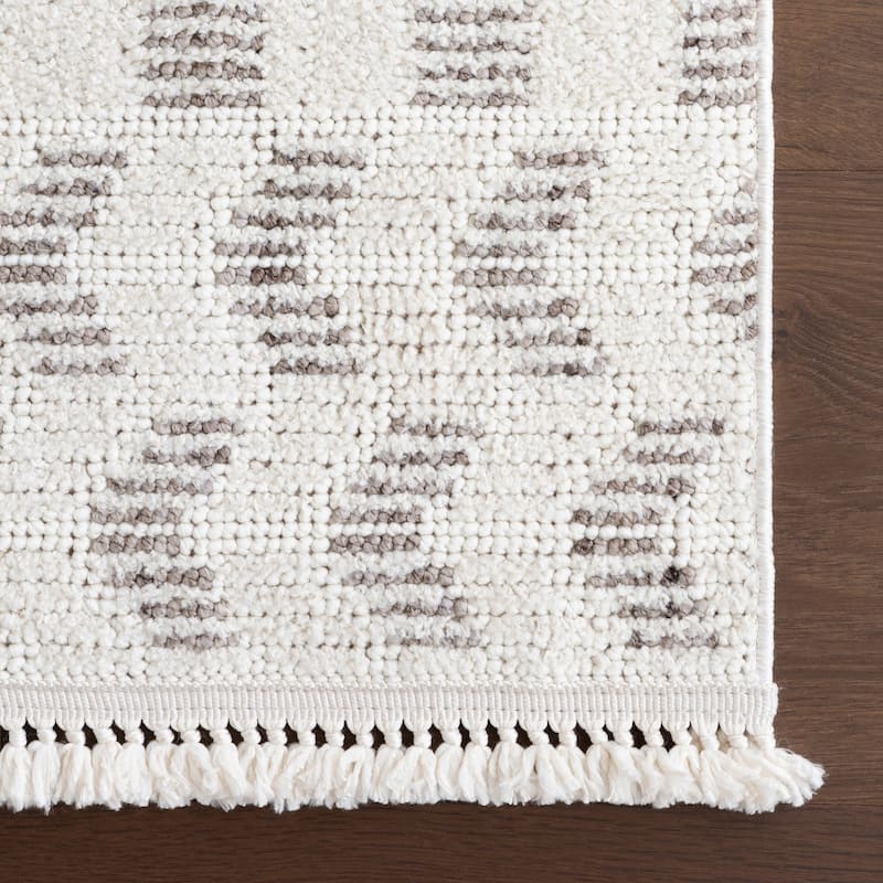 Nuloom Allona Geometric Tassels Area Rug