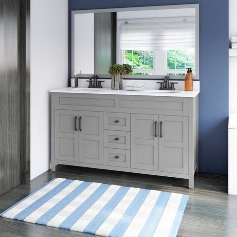 60" Double Bathroom Vanity