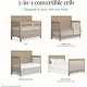 preview thumbnail 13 of 12, Evolur Oakley 5-in-1 Convertible Crib