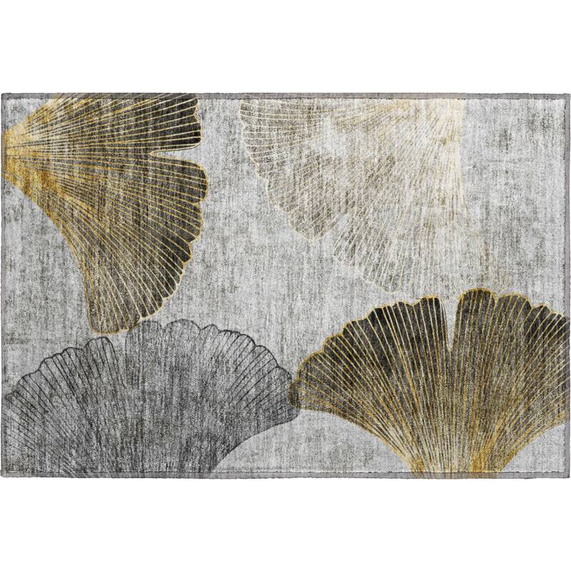 Premium Washable Super Soft Modern Floral Mayfield Rug