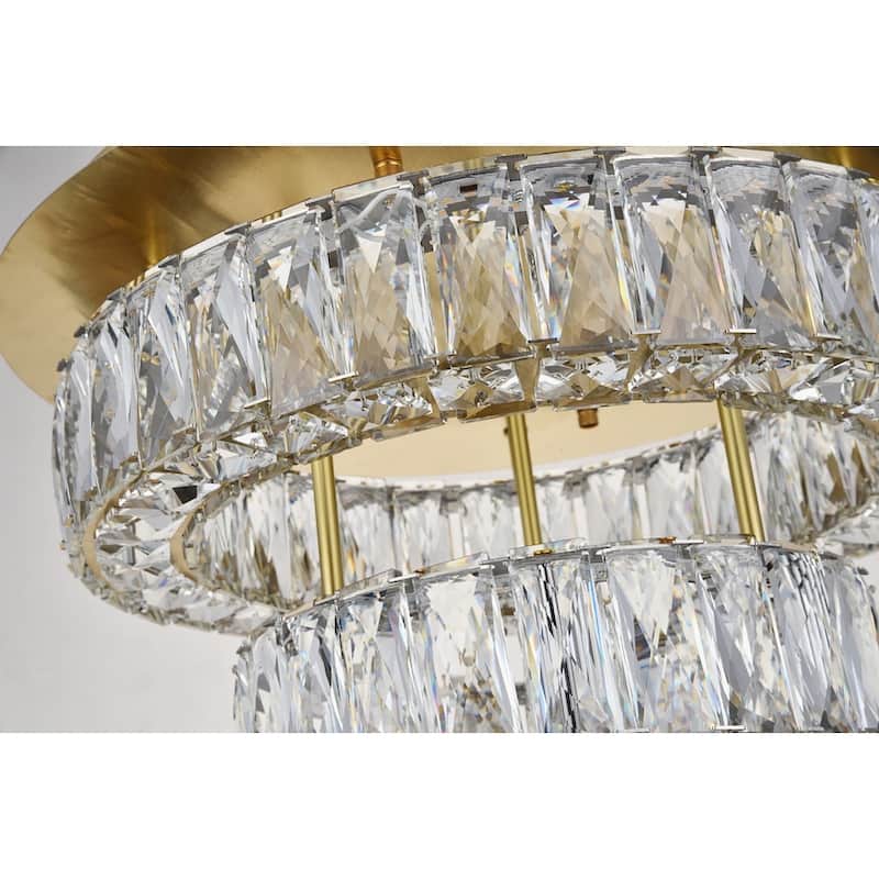 Gold LED Flush Mount