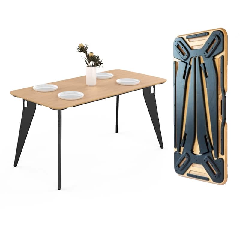 Hoek Dining Table - 59" L x 29" W x 30" H