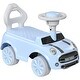 preview thumbnail 1 of 14, Toddler Foot-to-Floor Ride-On with Anti-Slip Seat, Air Horn & Fun Design Light Blue