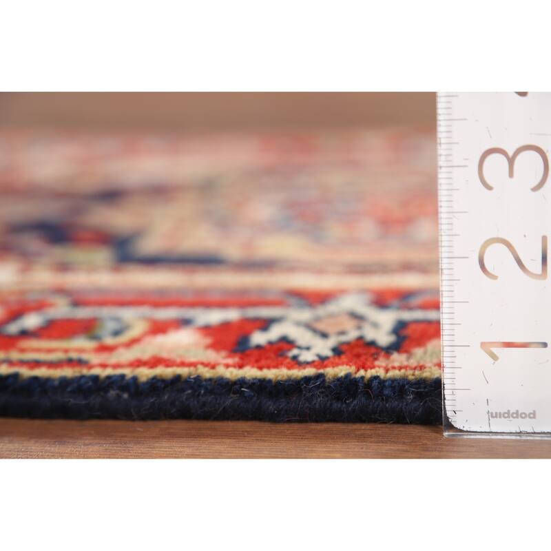 Heriz Serapi Indian Accent Rug Hand-Knotted Wool Carpet - 2'0" x 3'0"