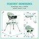 preview thumbnail 9 of 26, 8 in 1 Convertible High Chair for Babies & Toddlers Table Chair Set