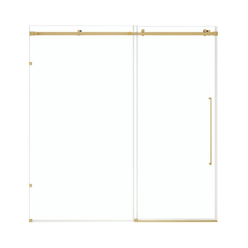 Selby Frameless Sliding Clear Alcove Shower Door