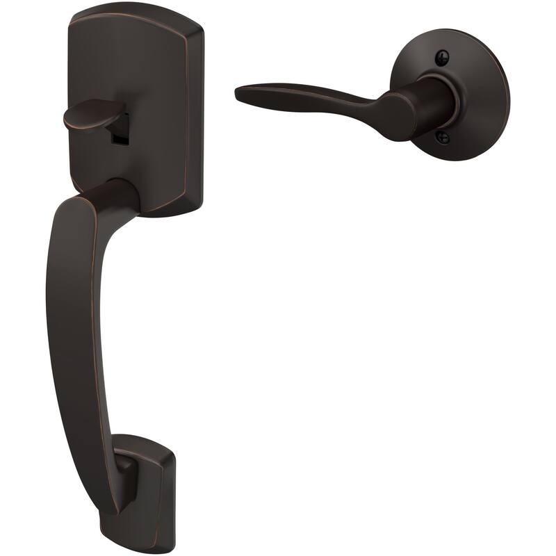 Schlage FE285-GRW-DEL-RH Greenwich Right Handed Sectional Lower Half