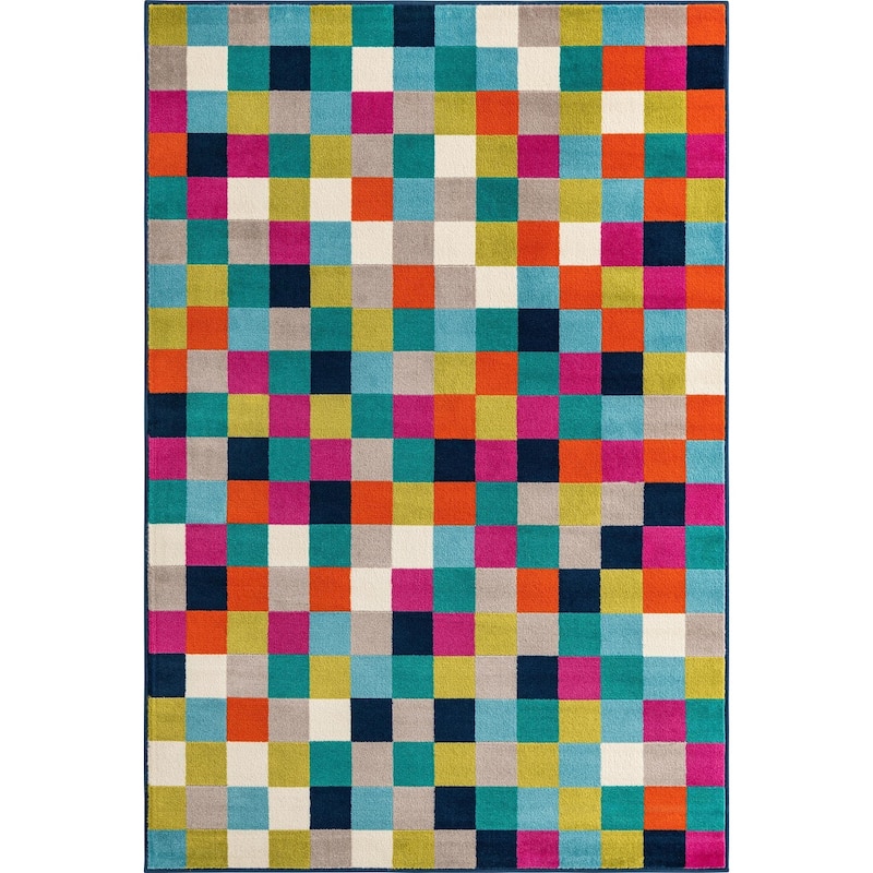 Contemporary Chorisia Collection Area Rug
