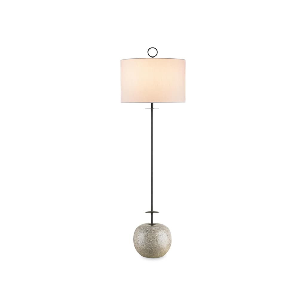 Currey & Company Atlas Console Lamp - 42"h x 13"dia