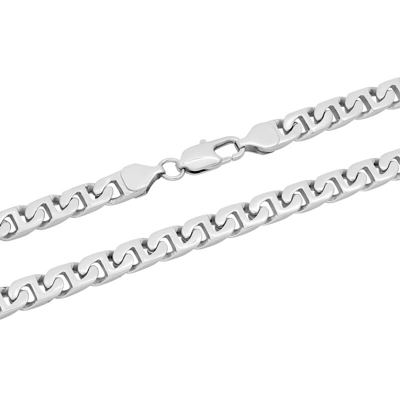 Steel Nation Stainless Steel Flat Mariner Chain