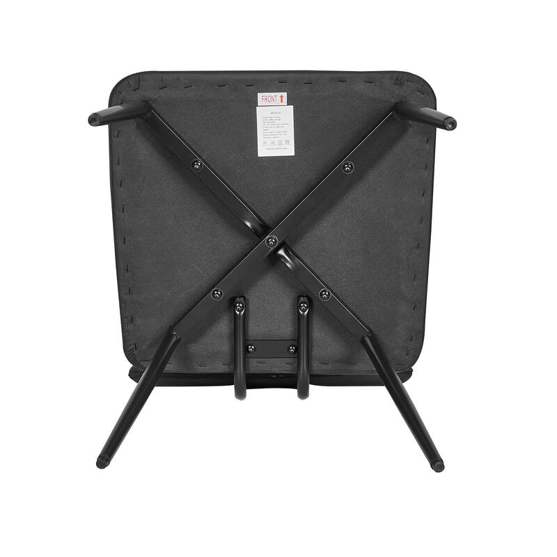 VECELO PU Leather Dining Chairs 2/4-Pack X-Back Side Chairs with Gold/Black Legs for Living room Bedroom Study Kitchen