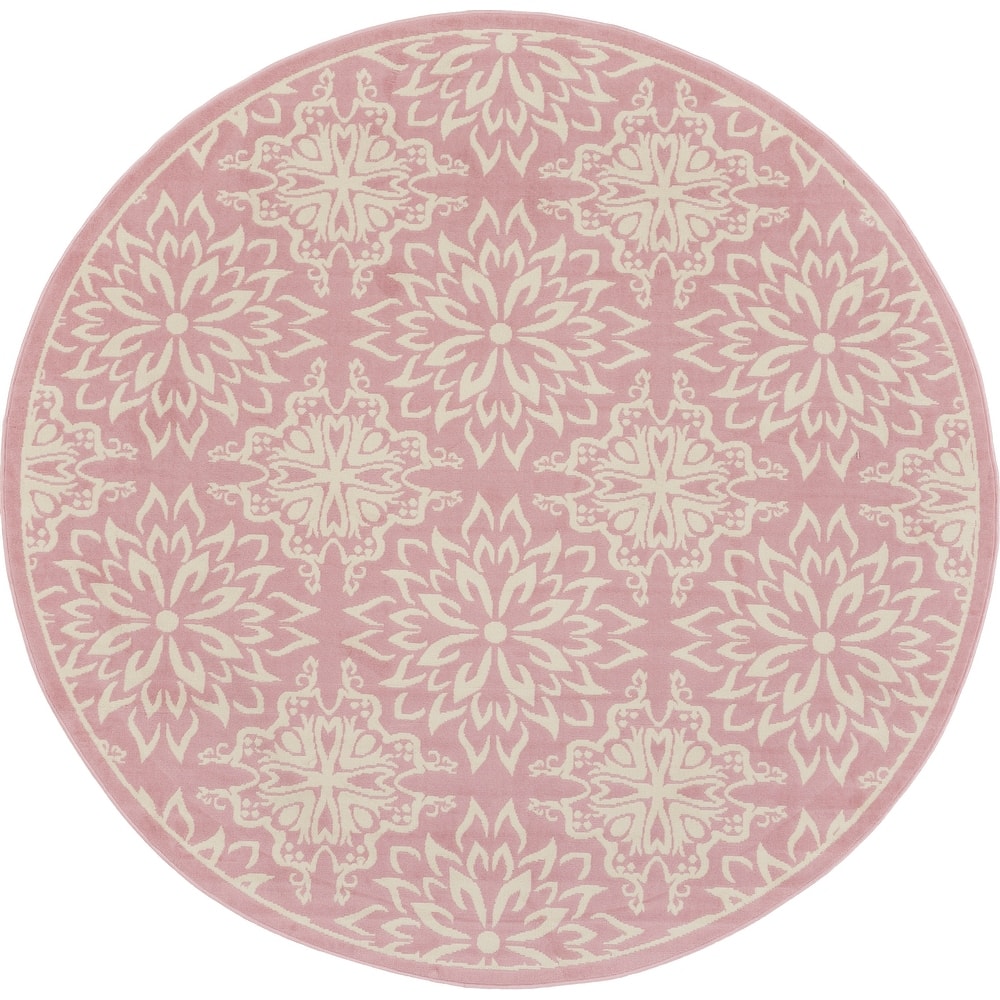 Nourison Jubilant Floral Medallion Area Rug