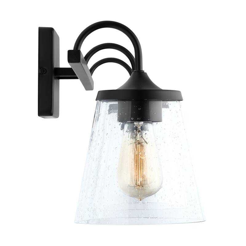 Jayne 3-light Bath/ Vanity Fixture w/ Clear Seeded Glass