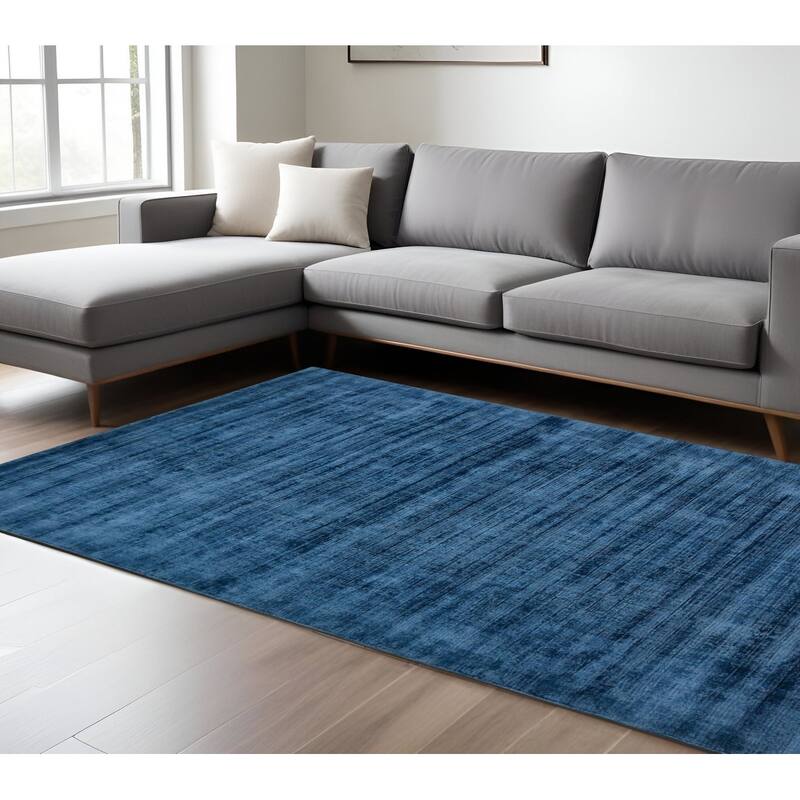 HomeRoots Striped Transitional Rectangle Area Rug - 168.00 in. x 120.00 in.  x 0.40 in.
