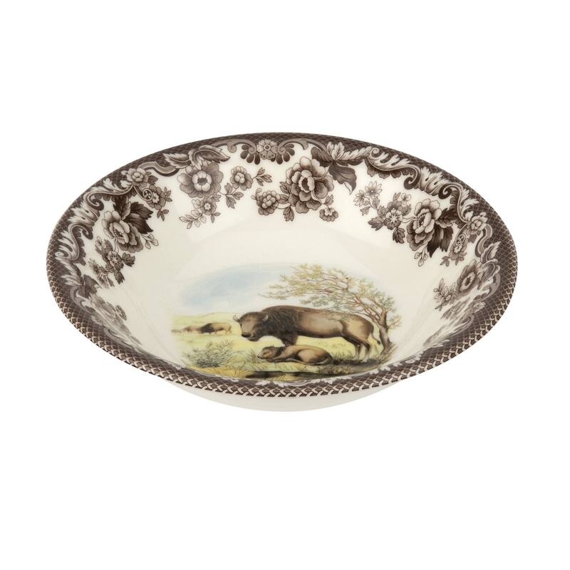 Spode Woodland Ascot Cereal Bowl - Bison
