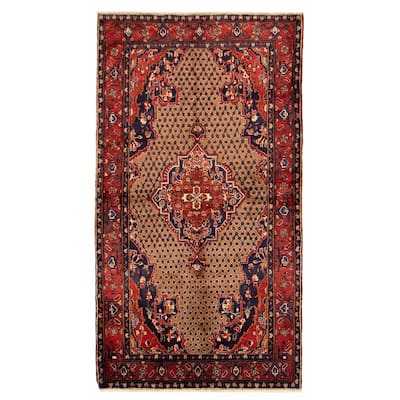 Anatolian Vintage Brown Rug 5'3" x 9'8" - 5'3 x 9'8
