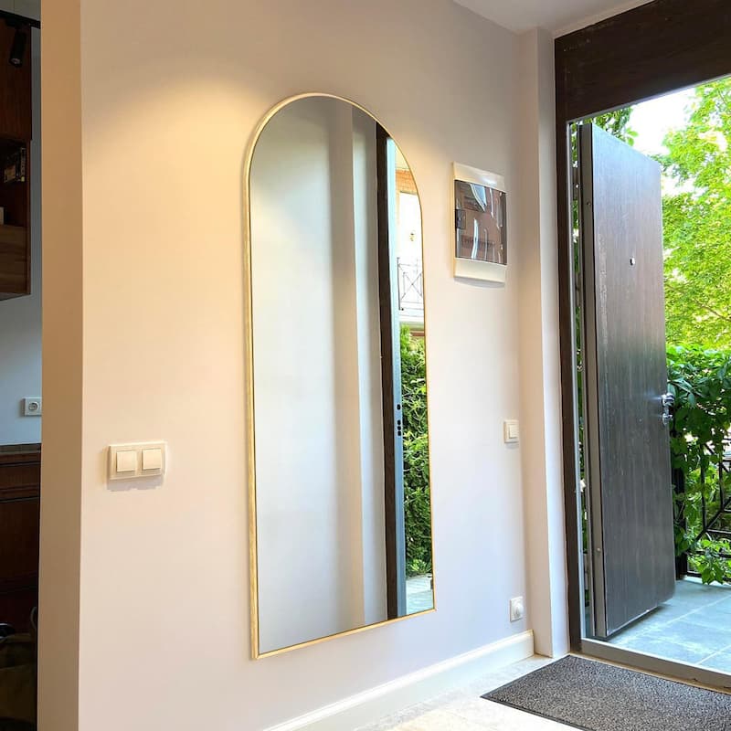 Arched Full Length Mirror Large Floor Mirror
