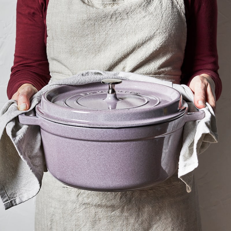 STAUB Cast Iron 5.5-qt Round Cocotte
