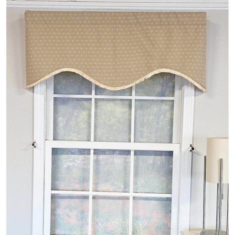 RLF Home Dapple Cornice Valance