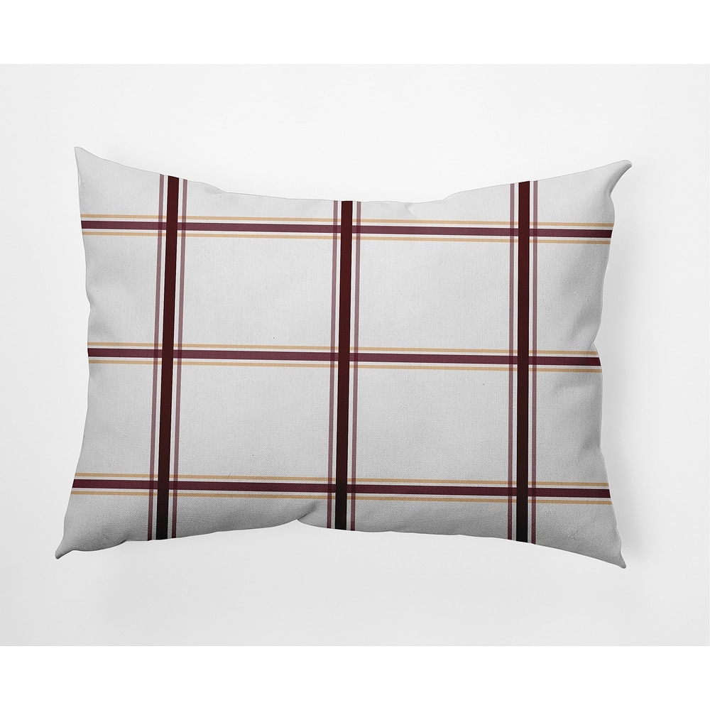 Geometric Indoor/Outdoor Throw Pillow