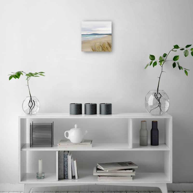 Layered Seaside By Studio Arts Canvas Art Print