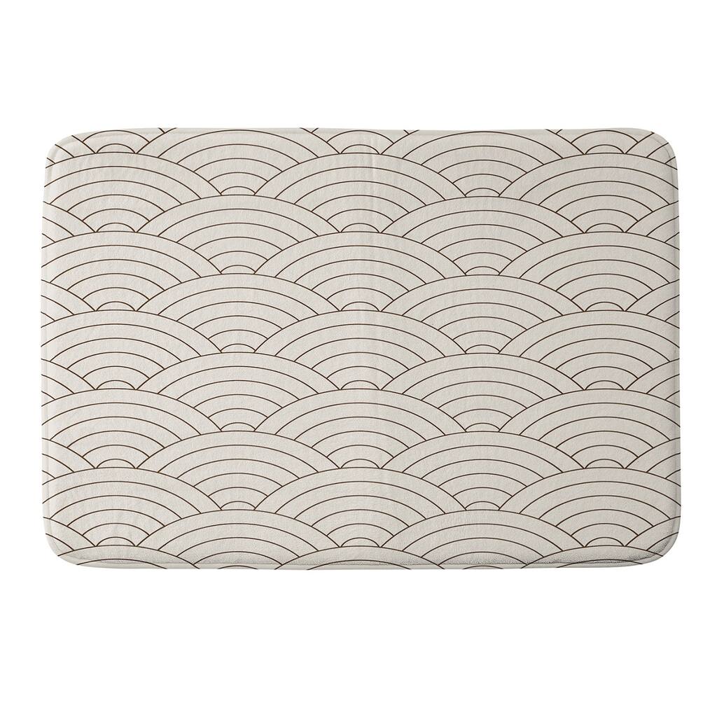 Made to Order Memory Foam Off-White Bath Mat