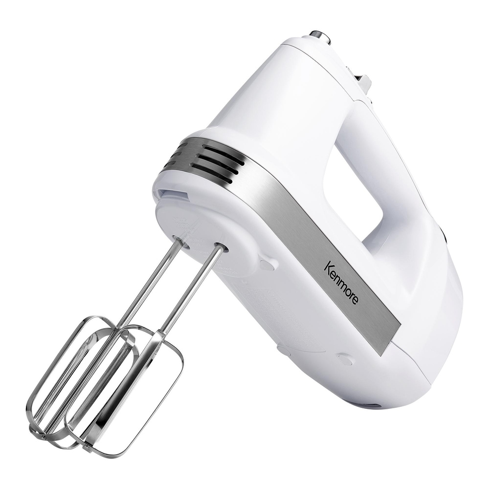Ovente Portable 5 Speed Mixing Electric Hand Mixer with Stainless Steel  Whisk Beater Attachments - Bed Bath & Beyond - 33624358