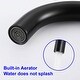 preview thumbnail 5 of 31, 8 Inch Widespread Bathroom Sink Faucet 3 Holes Bathroom Faucet Double Handle Modern Basin Vanity Faucets Deck Mounted No Drain