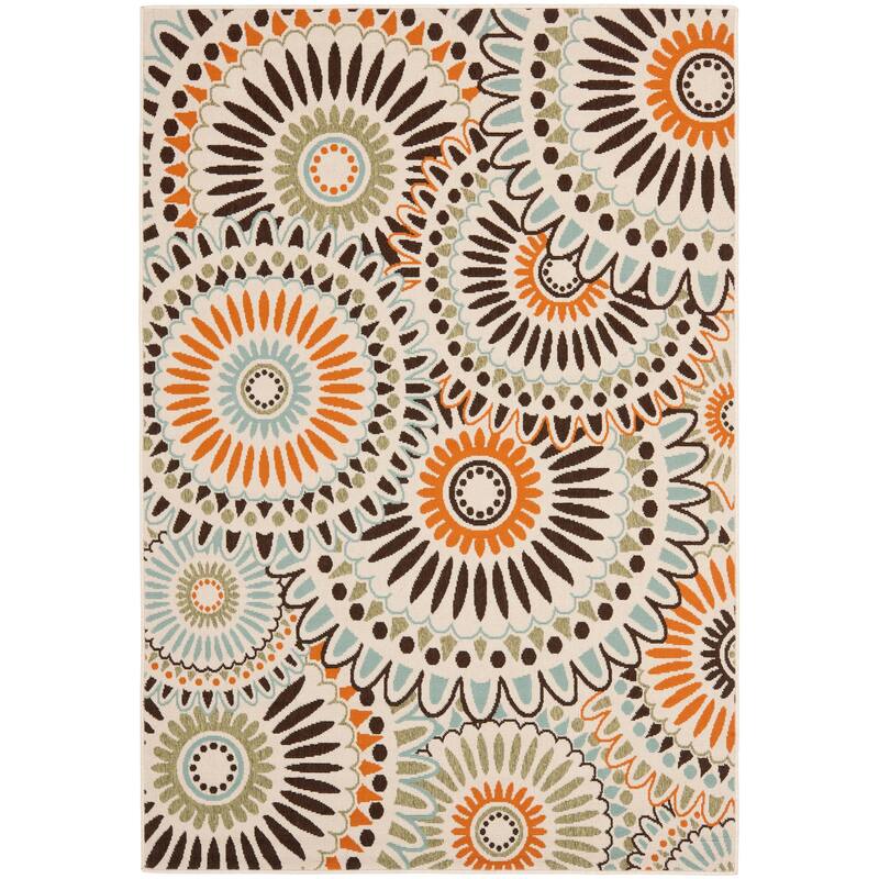 SAFAVIEH Veranda Sissy Indoor/ Outdoor Waterproof Patio Backyard Rug