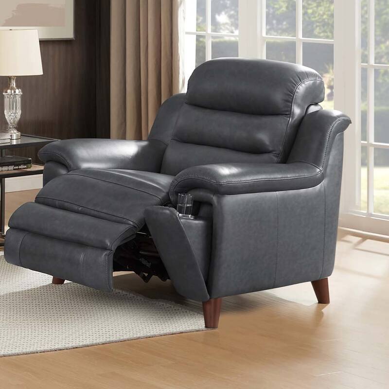 Hydeline Dream Top Grain Leather Power Headrest Zero Gravity Recliner