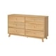 preview thumbnail 29 of 58, Max and Lily Solid Wood 6-Drawer Dresser
