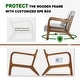 preview thumbnail 6 of 37, Glitzhome Set of 2 30.75"H Mid-Century Modern PU Leather Accent Chairs with Cushion - 25.75"W x 33.75"D x 30.75"H