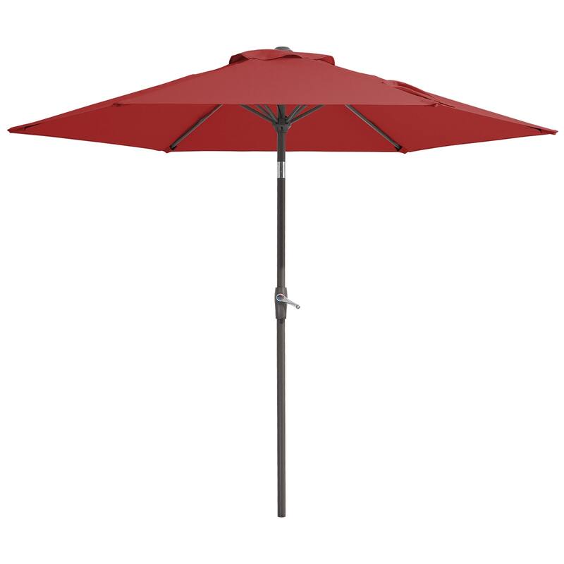 7.5-ft Patio Market Umbrella with UV-Risistance,Crank & Tilt